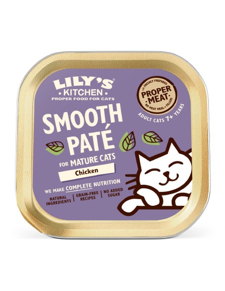 LILY`S LILY´S SMOOTH PATÉ FOR MATURE CATS PARA GATOS (19 UNIDADES) - 19 X 85 GR 19 X 85 GR - 2