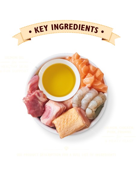 LILY`S LILY´S SMOOTH PATÉ SALMON & CHICKEN & PRAWNS PARA GATOS (19 UNIDADES) - 19 X 85 GR 19 X 85 GR - 3