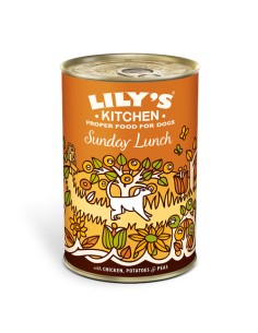 LILY`S LILY´S SUNDAY LUNCH TIN PARA PERROS - 400 GR 6 X 400 GR 1 X 400 GR - 2