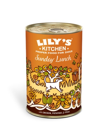 LILY`S LILY´S SUNDAY LUNCH TIN PARA PERROS - 400 GR 6 X 400 GR 1 X 400 GR - 2