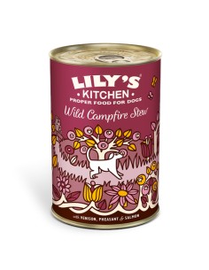 LILY`S LILY´S WILD CAMPFIRE STEW TIN PARA PERROS - 400 GR 6 X 400 GR 1 X 400 GR - 2