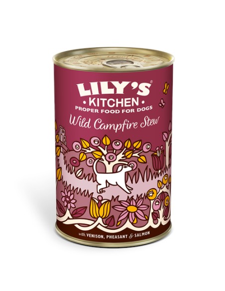 LILY`S LILY´S WILD CAMPFIRE STEW TIN PARA PERROS - 400 GR 6 X 400 GR 1 X 400 GR - 2