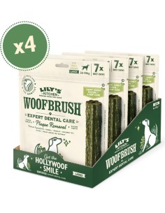 LILY`S LILY´S WOOFBRUSH DENTAL CHEW LARGE PARA PERROS DE 26 A 35 KG (4 X 7 UNIDADES)