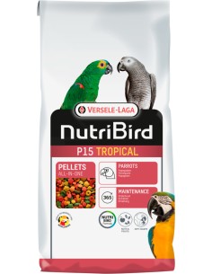VERSELE LAGA NUTRIBIRD LOROS P15 TROPICAL 4 KG 10 KG 1 KG - 2