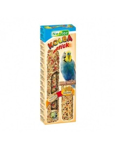 NESTOR STICK 2 EN 1 CON BIZCOCHO Y MIEL PARA PERIQUITOS 85 GR (2 UNIDADES) - 2