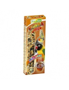 NESTOR STICK CON MIEL AGAPORNIS Y NINFAS 115 GR (2 UNIDADES) - 2