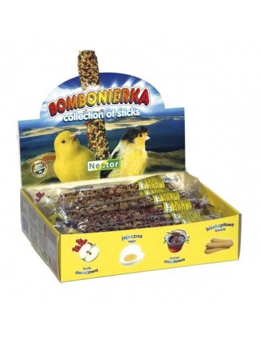 NESTOR BOMBONERÍA PARA CANARIOS SABORES VARIADOS - 12 STICKS - 2