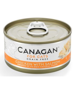 CANAGAN LATA DE POLLO CON SALMÓN PARA GATOS - 75 GR 75 GR - 2