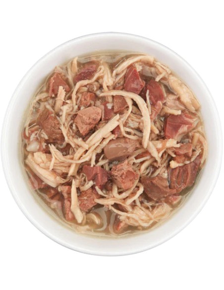 SCHESIR AFTER DARK FILETES POLLO CON TERNERA EN CALDO PARA GATOS (12 UNIDADES) - 12 X 80 GR 12 X 80 GR - 3