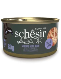 SCHESIR AFTER DARK FILETES POLLO CON PATO EN CALDO PARA GATOS (12 UNIDADES) - 12 X 80 GR 12 X 80 GR - 2