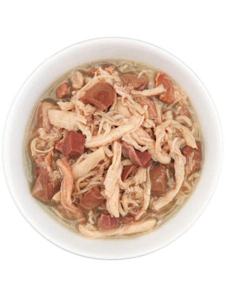 SCHESIR AFTER DARK FILETES POLLO CON PATO EN CALDO PARA GATOS (12 UNIDADES) - 12 X 80 GR 12 X 80 GR - 3